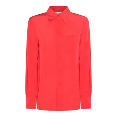 Lanvin Long-sleeved Shirt In Pink