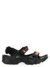 Lanvin Black X Suicoke Wave Curb Sandals
