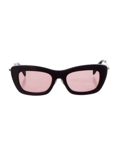Pre-owned Lanvin Wayfarer Tinted Sunglasses In Multi