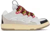 Lanvin Round Toe Sneakers In 00 White