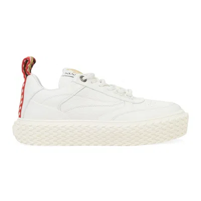 Lanvin White Basses Curbies 2 Sneakers