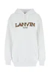 Lanvin Oversized Logo Hoodie Sweatshirt