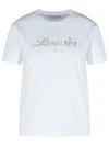 Lanvin White Cotton T-shirt In White