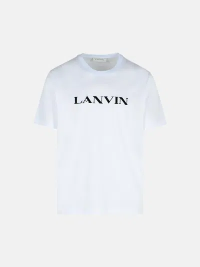 Lanvin White Cotton T-shirt