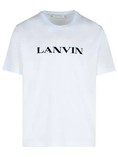 Lanvin White Cotton T-shirt