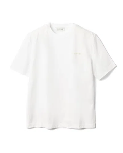 Lanvin White Crew Neck T-shirt