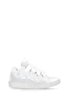 Lanvin White Curb Sneakers