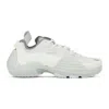 Lanvin Multicolor Fabric And Rubber Flash X Sneakers In White