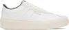 Lanvin Lace-up Low-top Sneakers In White00