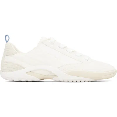 Lanvin ホワイト New Soccer シューレース レザースニーカー In White