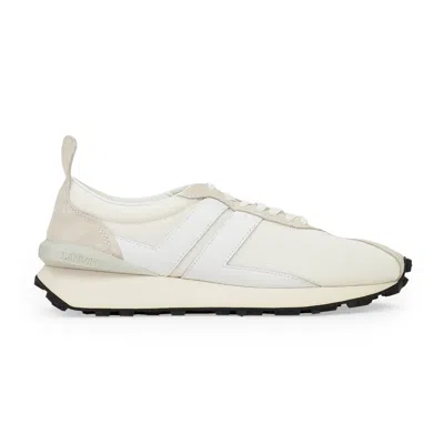 Lanvin White Running En Tissu Sneakers
