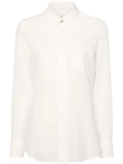 Lanvin White Silk Shirt