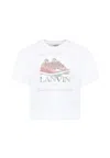 Lanvin Short-sleeved T-shirt In White
