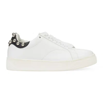 Lanvin White/silver Ddb0 Avec Studs Sneakers