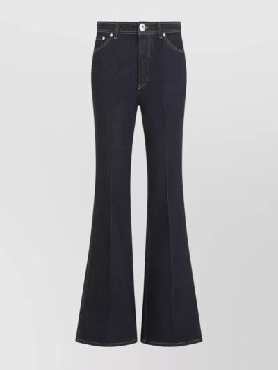 LANVIN WIDE LEG DENIM TROUSERS