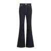 Lanvin Wide Leg Denim Trousers