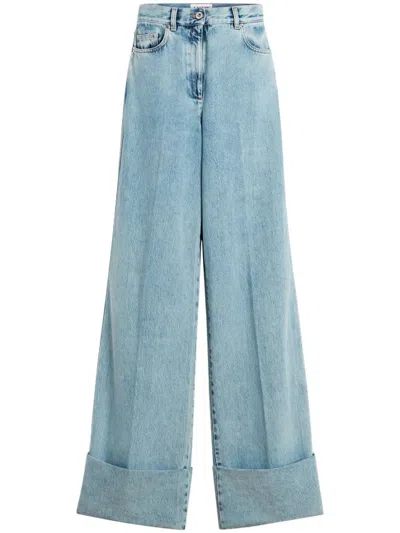 LANVIN WIDE-LEG JEANS