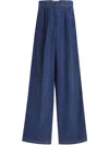 Lanvin Wide-leg Jeans In Blue