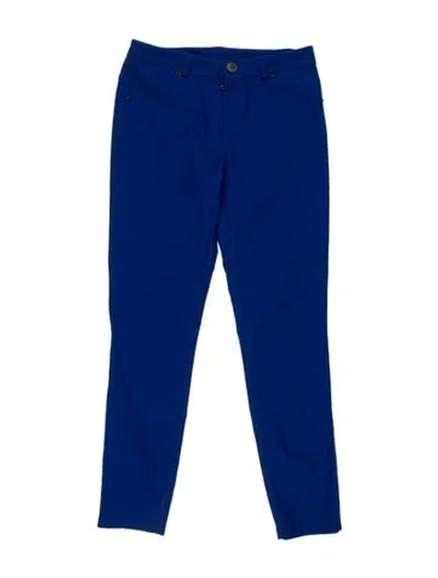 Pre-owned Lanvin Wide Leg Pants In Black