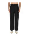 Lanvin Men Wide Leg Pants In Black