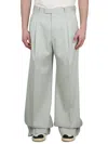 Lanvin Wide Leg Pants In Green