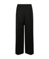 Lanvin Wide-leg Trousers In Black