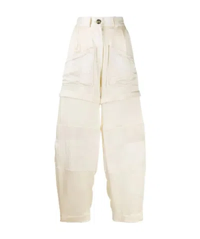 LANVIN LANVIN TAPERED HIGH-WAISTED PANTS