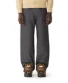 Lanvin Gray Wide-leg Chambray Cargo Pants In Gray