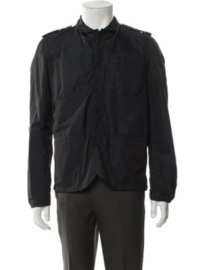Pre-owned Lanvin Windbreaker In Blue
