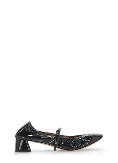 Lanvin With Heel In Black