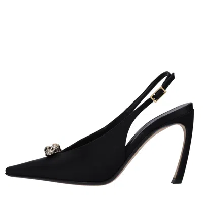 Lanvin With Heel Black In Nero Scuri