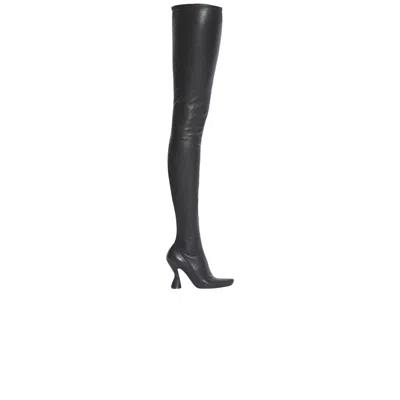Pre-owned Lanvin Wmns Muse Over The Knee Boot 'black' | Women's Size 38