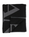 Lanvin Woman Blanket Or Cover Black Size - Wool, Silk