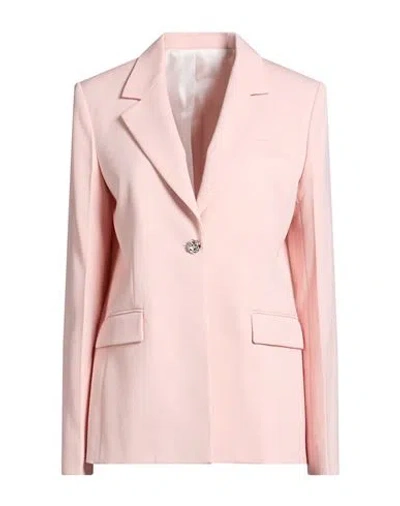 Lanvin Woman Blazer Light Pink Size 4 Wool