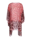 Lanvin Woman Cape Pink Size Onesize Cotton, Silk In Pink