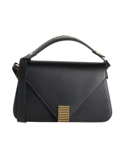 Lanvin Woman Clutch Black Size - Calfskin