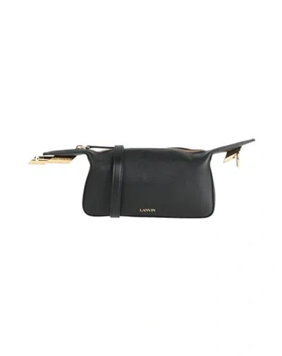 Lanvin Woman Cross-body Bag Black Size - Calfskin, Ecobrass