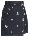 Lanvin All-over Embroidery Skirt Skirts Blue In Blue