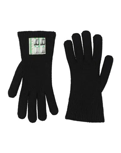 Lanvin Woman Gloves Black Size Onesize Wool