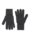 Lanvin Woman Gloves Charcoal Size Onesize Wool In Grey