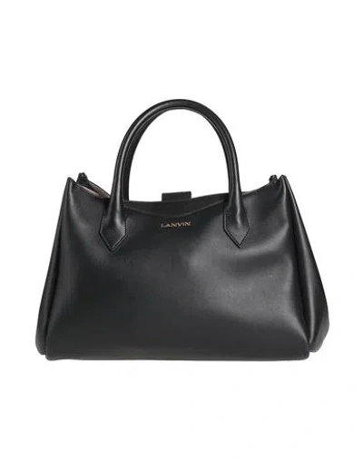 Lanvin Woman Handbag Black Size - Calfskin