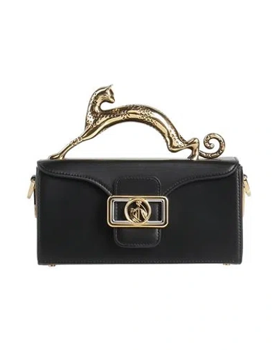 Lanvin Woman Handbag Black Size - Leather