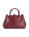 Lanvin Woman Handbag Burgundy Size - Calfskin In Red