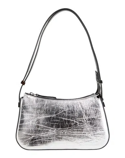 Lanvin Woman Handbag Silver Size - Calfskin