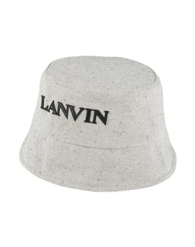 Lanvin Woman Hat Sand Size Onesize Cotton, Linen