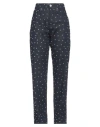 Lanvin Woman Jeans Blue Size 32 Cotton, Brass In Blue