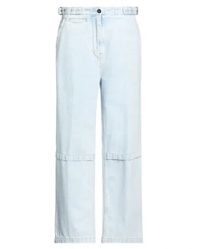 Lanvin Woman Jeans Blue Size 6 Cotton