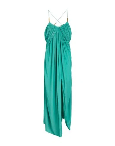LANVIN LANVIN WOMAN MAXI DRESS LIGHT GREEN SIZE 4 POLYESTER