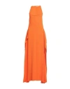 Lanvin Longuette Dress In Orange