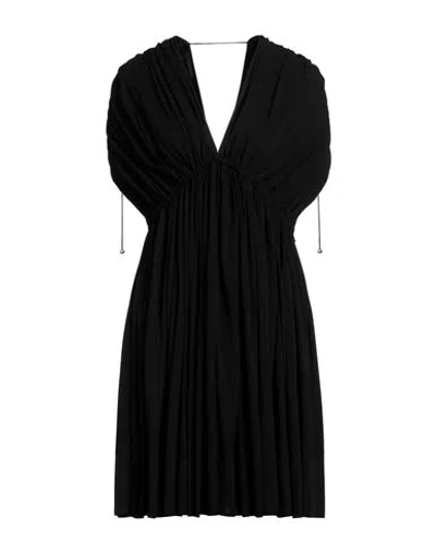 Lanvin Woman Midi Dress Black Size 6 Viscose